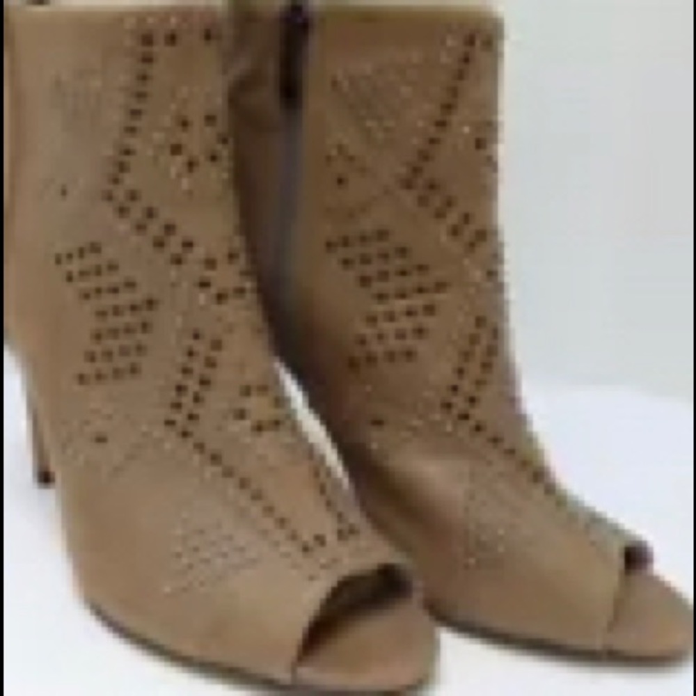 Vince Camuto Open toe Studded Booties!